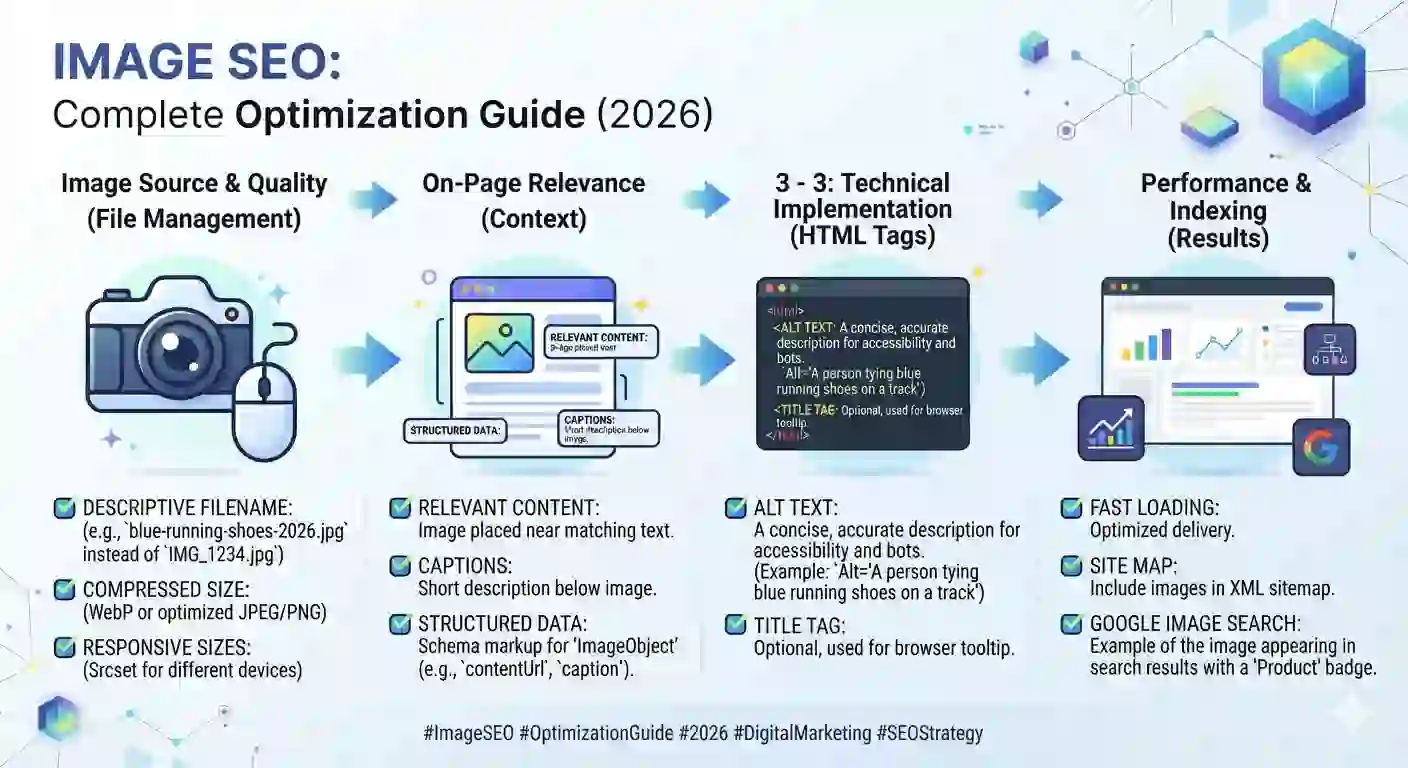 Image SEO: Complete Optimization Guide with Examples (2026)