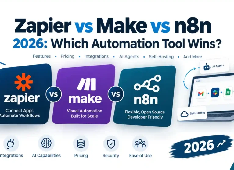 Zapier vs Make vs n8n 2026: Which Automation Tool Wins?